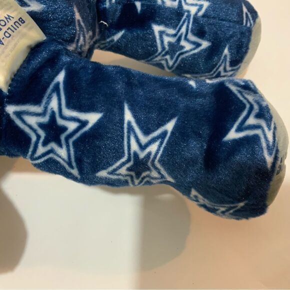 Build A Bear Dallas Cowboys NFL Print Bear 16” Very Clean - Picture 5 of 8